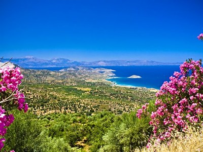 Moře a soutěsky Kréty