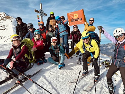 Totes Gebirge na skialpech