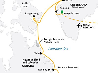 Greenland to Newfoundland: Mountains, Wildlife and Viking Hist...