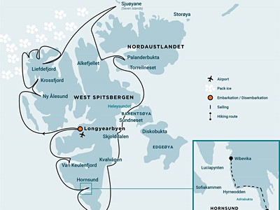 Around Spitsbergen, in the Icy Realm of the Polar Bear (m/v Hondius)