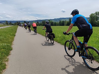 Bodamské jezero na kole