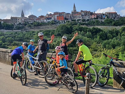 Istrie na kole pro aktivní rodinky