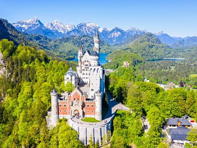 Hory okolo Zugspitze a pohádkové zámky