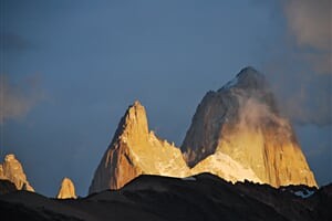 Led a oheň Patagonie