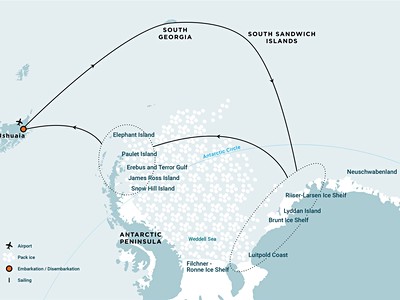 Remote Weddell Sea Explorer - incl. helicopters (m/v Ortelius)