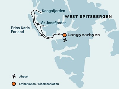 North Spitsbergen - Ski & Sail (s/v Rembrandt van Rijn)