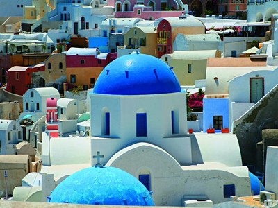Santorini - Naxos - Paros