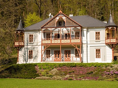 Luhačovice - Vila Alpská růže