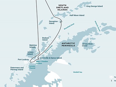 Falkland Islands, South Georgia & Antarctic Peninsula (m/v Ortelius)