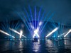 Zeller See u městečka Zell am See - Magic Lake Show