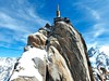 Hora Aiguille du Midi v masivu Mont Blanc - poznávací zájezdy do Francie
