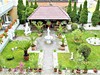 Hotel Lídia Wellness a Restaurace Maďarsko Harkány zahrada
