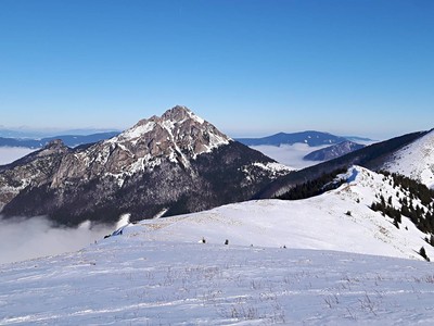 Malá Fatra - přechod na sněžnicích