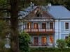 Vila Alpská růže Česká republika Luhačovice - pohled na vilu