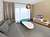 Vila Olívia Starý Smokovec Slovensko ubytování apartmán obývací pokoj