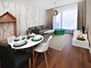 Vila Olívia Starý Smokovec Slovensko ubytování apartmán obývací pokoj 2
