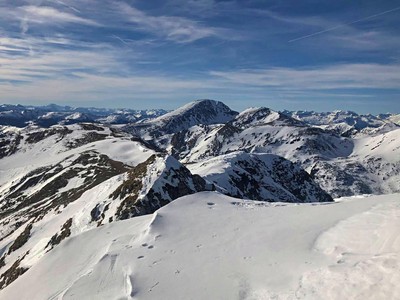 Nockberge na sněžnicích