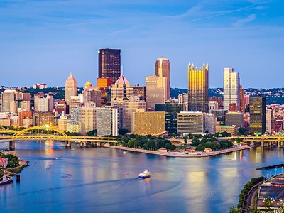 To nejlepší z Pittsburghu a New Yorku + Plavba po Třech Řekách + Americká Whiske