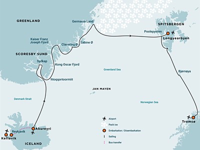 Four Islands | Iceland Northeast Greenland-Spitsbergen North Nor...