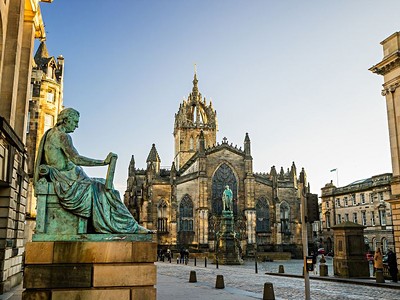 To nejlepší z Edinburghu + Královský Palác Holyrood + Středověký Hrad Stirling