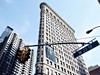 Slavný Flatiron building alias Žehlička