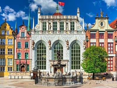 Hotel Hanza 4, Gdaňsk - letecky
