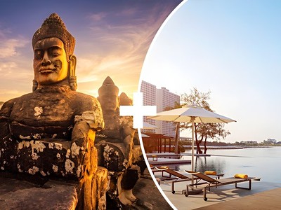 Phnom Penh + Siem Reap (Angkor Wat) + Novotel Sihanoukville