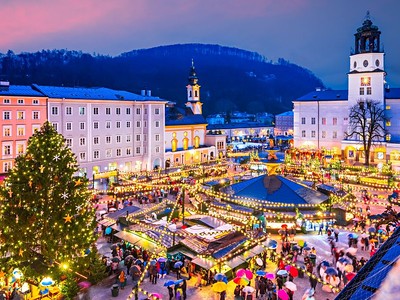 Adventní Salzburg + Vánoční Trhy u Jezera Wolfgangsee