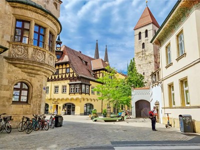 Regensburg s průvodcem, vlakem