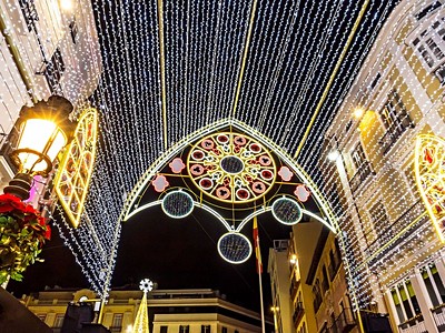 Adventní Málaga + Vánoční Světelná Botanická Zahrada