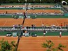 French Open - vnější kurty