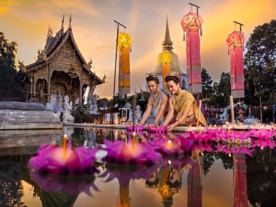 Svátek Loy Krathong a okruh Thajskem s pobytem u moře, odlet z Vídně