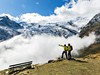 Výhledy nad Saas-Fee