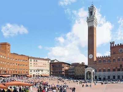 Florencie a Siena, letecky