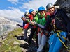 Dolomity - ferraty v okolí Marmolady