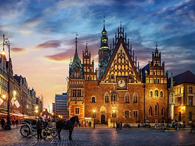 Hotel Europejski Wroclaw, vlakem
