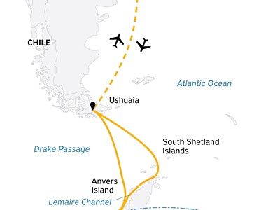 Antarctic Peninsula: Crossing the Circle (World Voyager)
