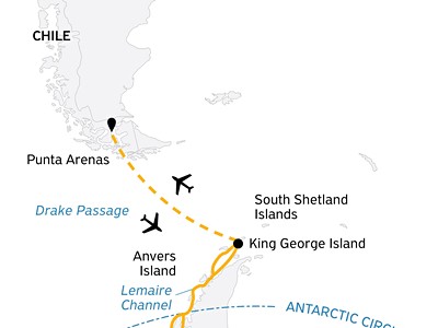 Antarctic Express: Crossing the Circle (World Voyager)