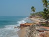 Indie - Pláž Varkala, Kerala (2) (Dreamstime)
