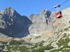 Tatry - lanovka na Lomnický štít