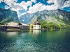Plavba loďkou po jezeru Königssee