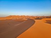 Nekonečné písečné duny Erg Chebbi