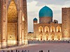 Náměstí Registan v Samarkandu