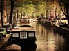 Nizozemí - Amsterdamské kanály